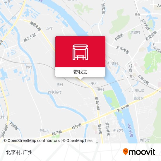 北李村地图
