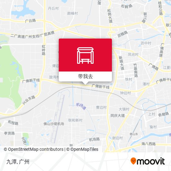 九潭地图