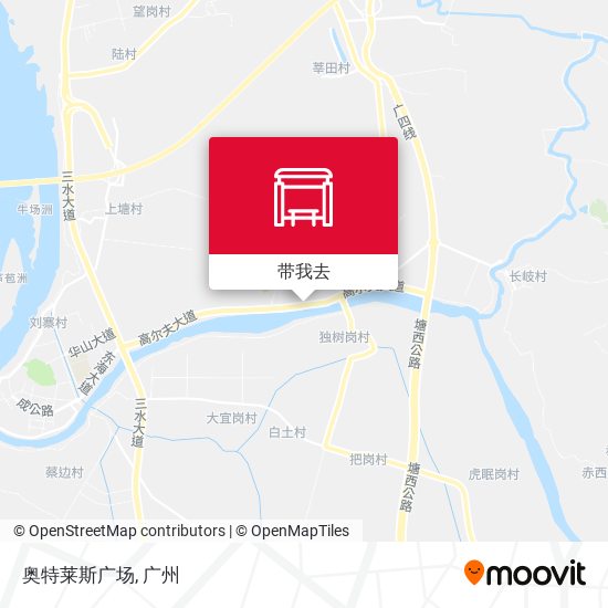 奥特莱斯广场地图