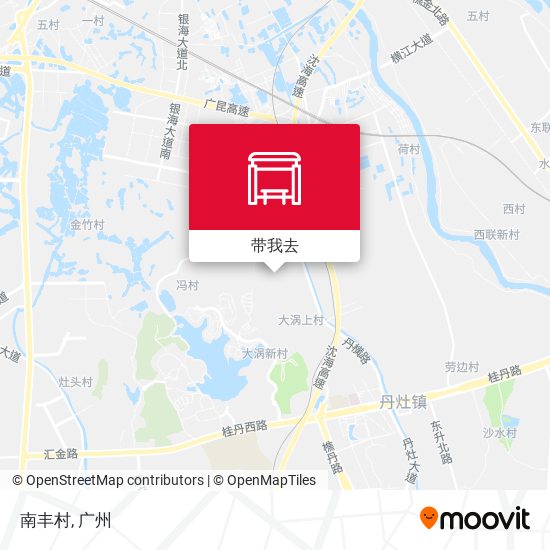 南丰村地图