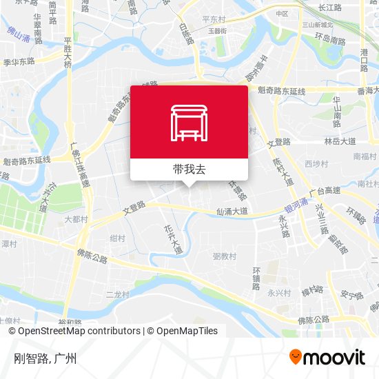 刚智路地图