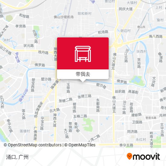 涌口地图