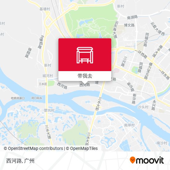 西河路地图