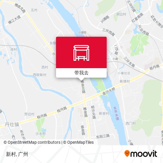 新村地图
