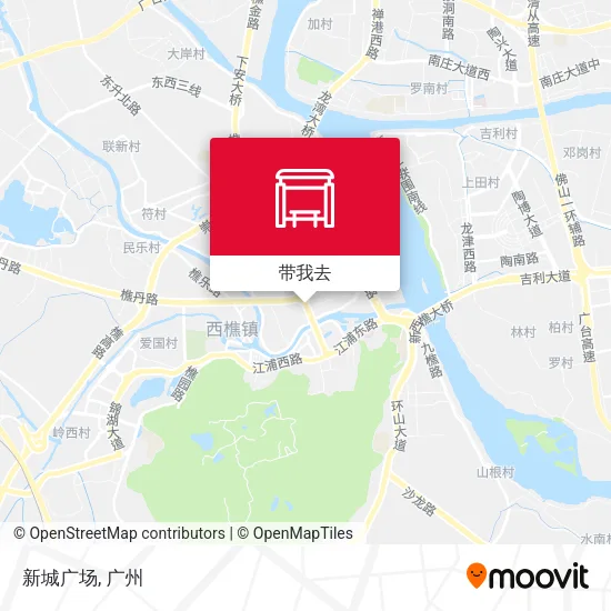新城广场地图