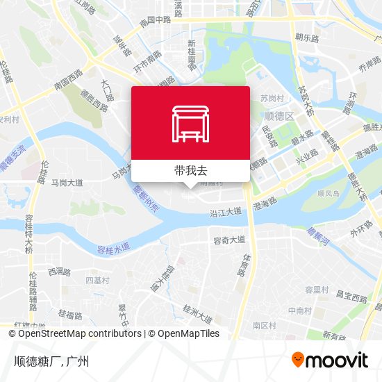 顺德糖厂地图