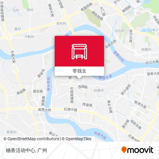 穗香活动中心地图