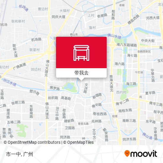 市一中地图