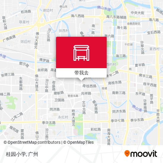 桂园小学地图