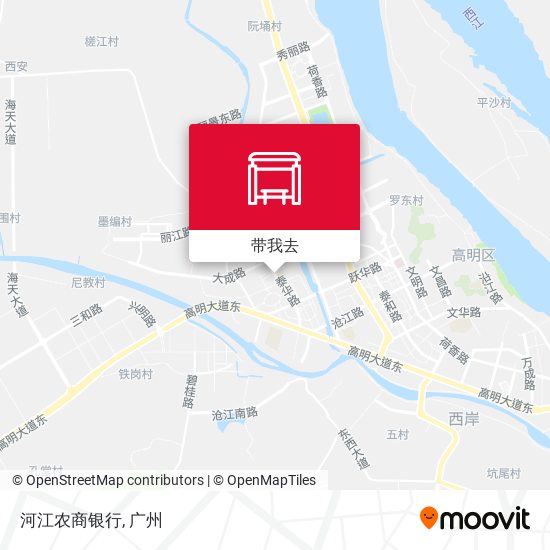 河江农商银行地图