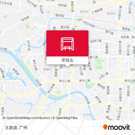 古新路地图