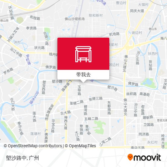 塱沙路中地图
