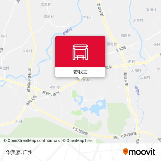 华美嘉地图