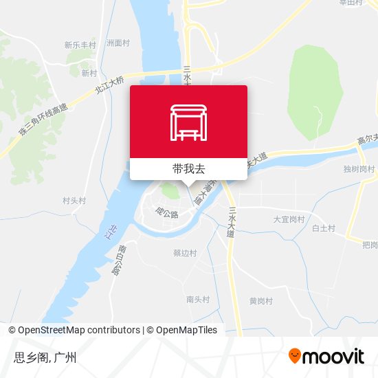 思乡阁地图