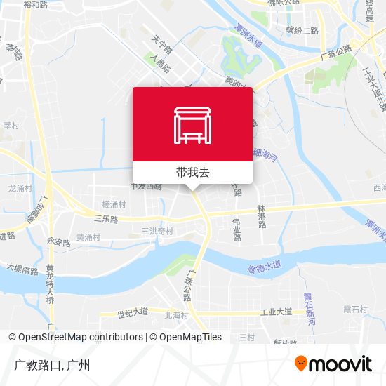 广教路口地图
