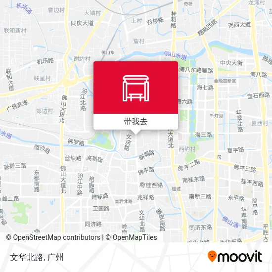 文华北路地图