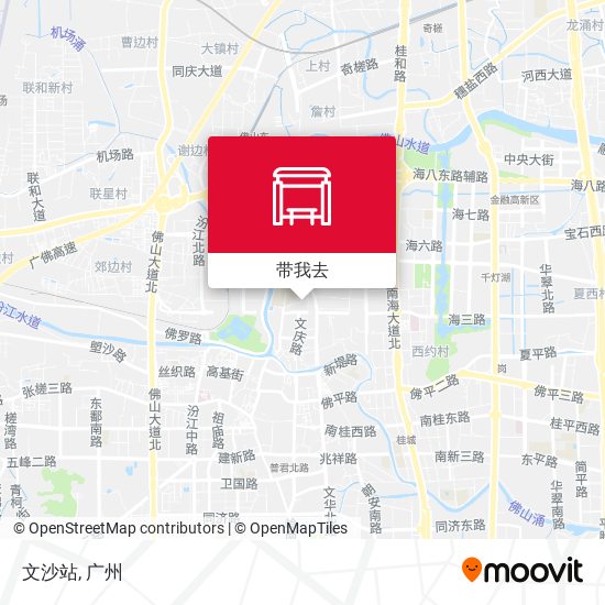 文沙站地图