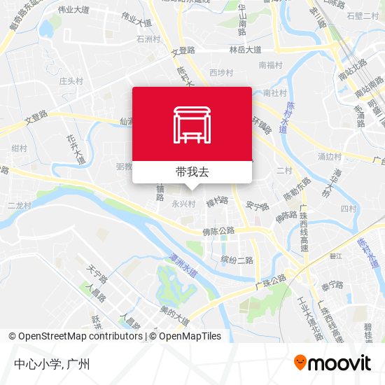 中心小学地图