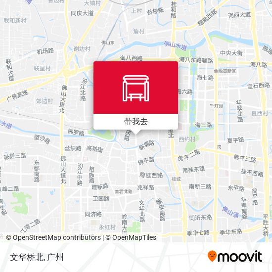 文华桥北地图