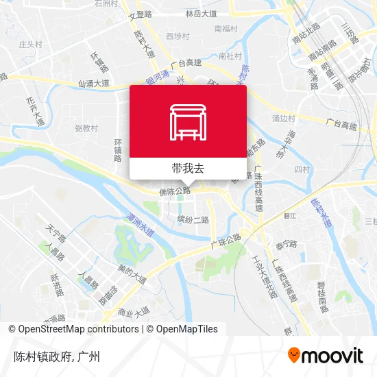 陈村镇政府地图