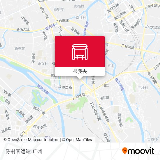 陈村客运站地图