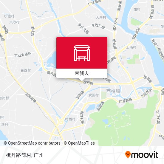 樵丹路简村地图