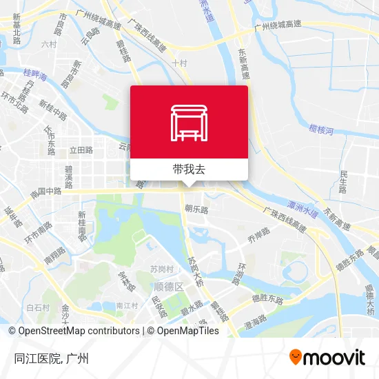 同江医院地图