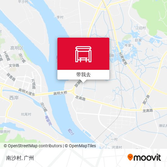 南沙村地图