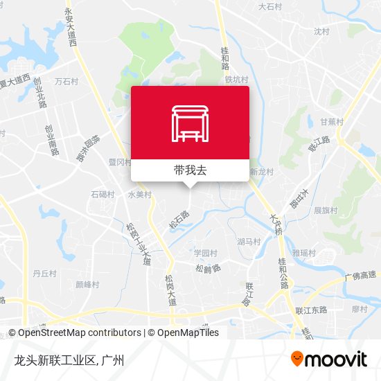 龙头新联工业区地图