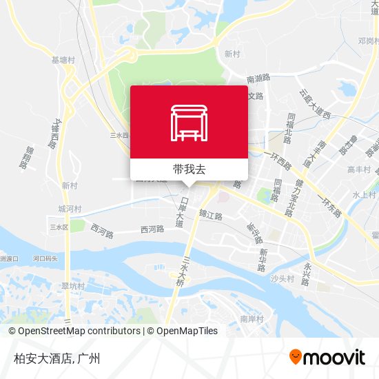 柏安大酒店地图