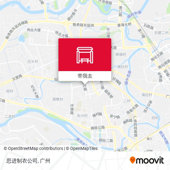 思进制衣公司地图