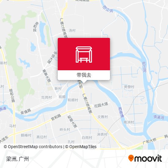 梁洲地图