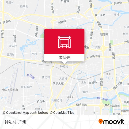 钟边村地图