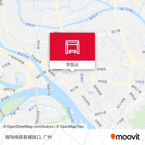 顺翔南路新耀路口地图