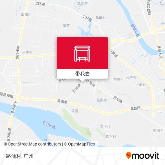 路涌村地图