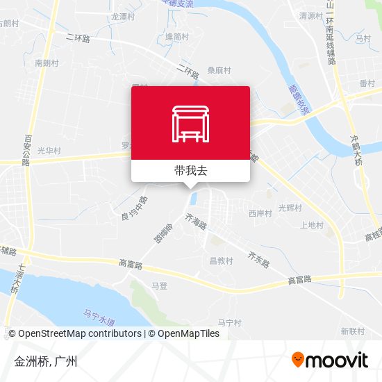 金洲桥地图