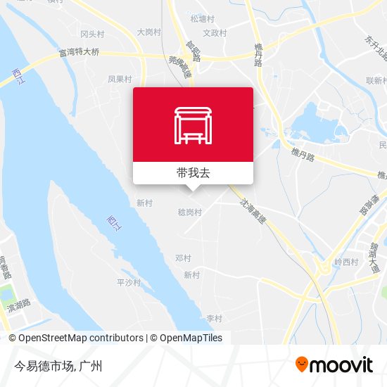今易德市场地图