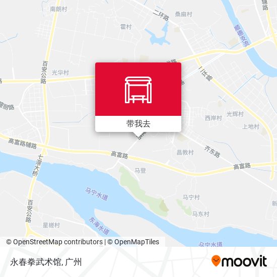 永春拳武术馆地图
