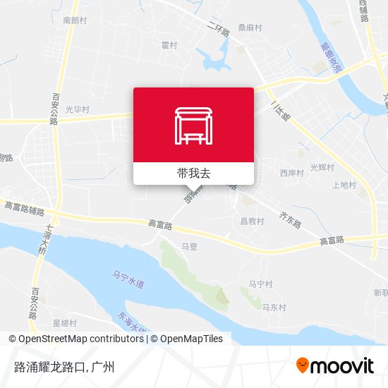 路涌耀龙路口地图