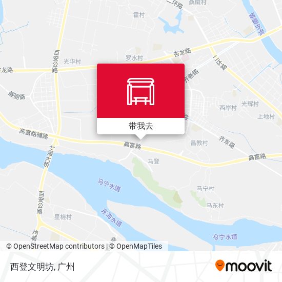 西登文明坊地图