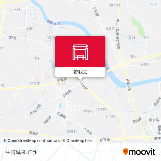 中博城果地图
