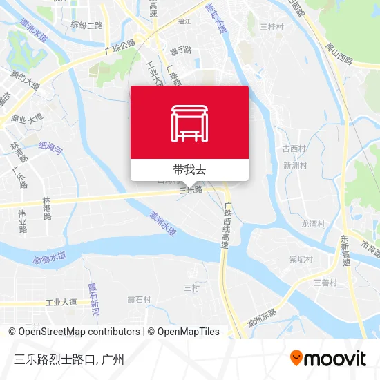 三乐路烈士路口地图
