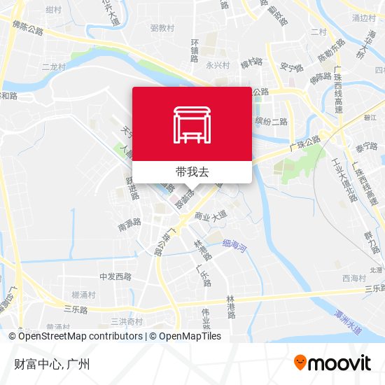 财富中心地图