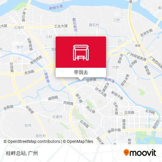 桂畔总站地图