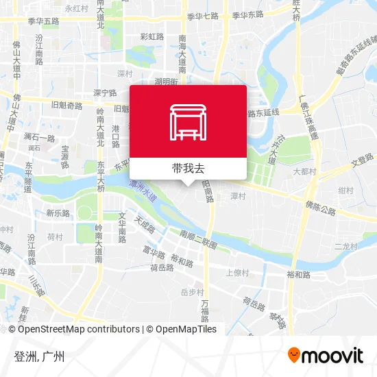 登洲地图