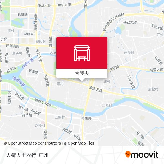大都大丰农行地图
