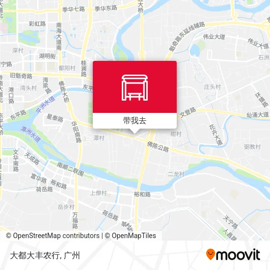 大都大丰农行地图