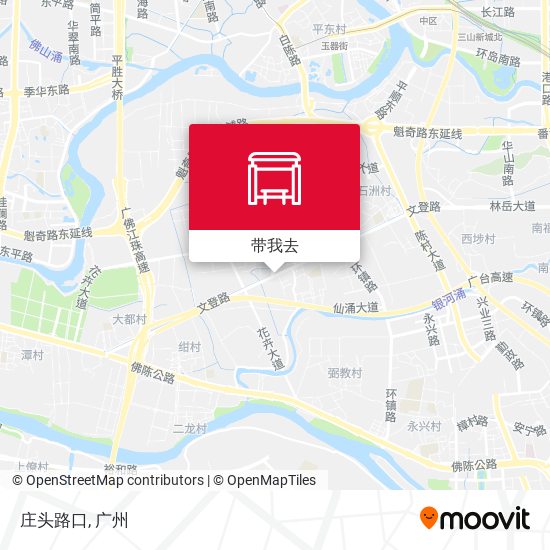庄头路口地图