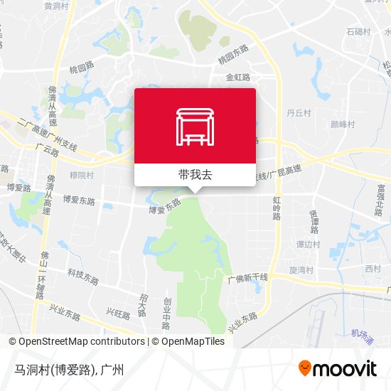 马洞村(博爱路)地图