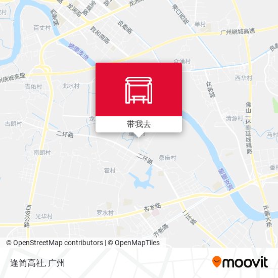 逢简高社地图